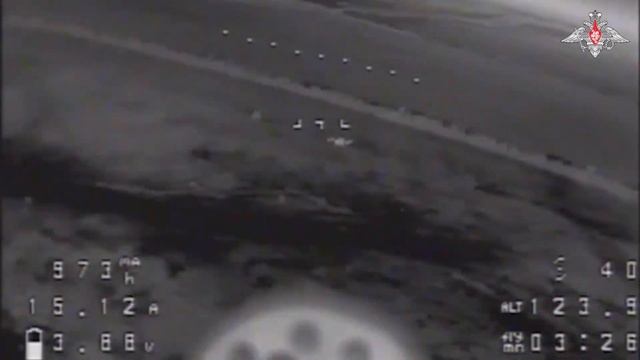 Момент атаки FPV-дроном украинского гексакоптера «Баба Яга» попал на видео смотреть онлайн