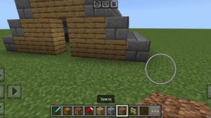 Построил землянку в Майнкрафт!!!