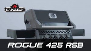 Обзор газовго гриля Napoleon Rogue 425 RSB