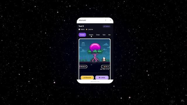 MomoAi 2.0  airdrop уже скоро ? кликер в Telegram p2e nft игра новые обновления