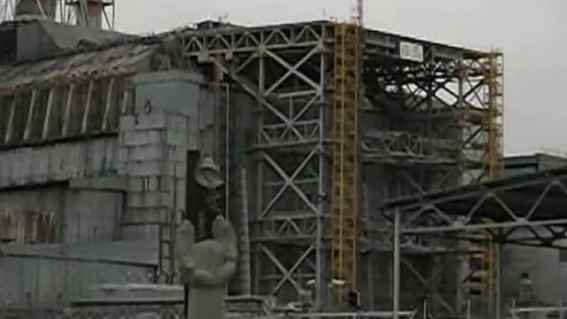 Станция ЧАЭС саркофаг