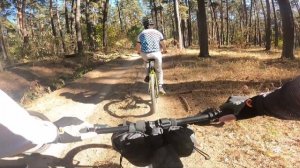 Велопрогулка по осеннему лесу: как летом, только без комаров!