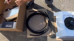 Распаковка крышного кондиционера на МТЗ