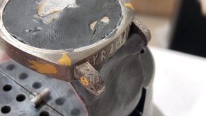 Часовой корпус панерай, panerai, ручная гравировка, путь самурая.