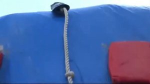 Надувная полоса препятствий ATTRO Адреналин-2