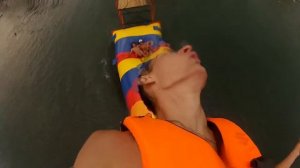 Водный экстрим - надувная катапульта Блоб