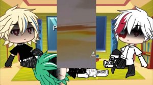 Реакция на деку тодороки куна и качана |Gacha|life|❤️🍕🍔