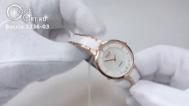 Наручные титановые часы Boccia 3236-03 смотреть онлайн