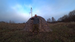 ЖИВЁМ В ПАЛАТКЕ, НА КРУТОМ ОБРЫВЕ, УТРЕННЯЯ ПРОВЕРКА ДОНОК! СТРАШНАЯ НАЖИВКА, КРЮЧОК В ПАЛЬЦЕ часть3