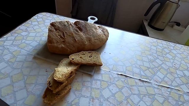 Простой рецепт своего хлеба. Быстро, вкусно, полезно.