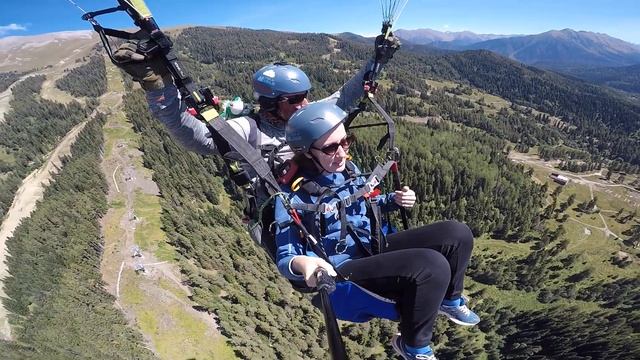 ParaTourYes кавказ полет на параплане