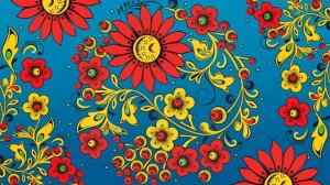 Как у нашей сотни народный узор футаж