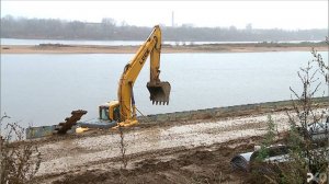 (Рыбинск-40) БЕРЕГОУКРЕПЛЕНИЕ В ВОЛЖСКОМ: О ХОДЕ РАБОТ