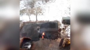 как кладут асфальт около домов в России