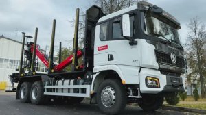 Сортиментовоз SHACMAN SX32586V384 ВМ 10-74