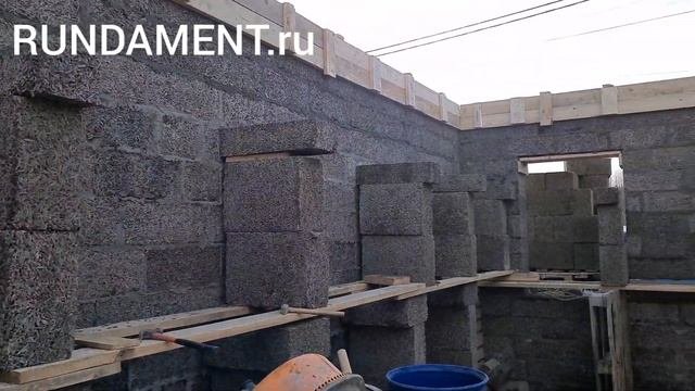 Обзор строительства дома из арболита 2020