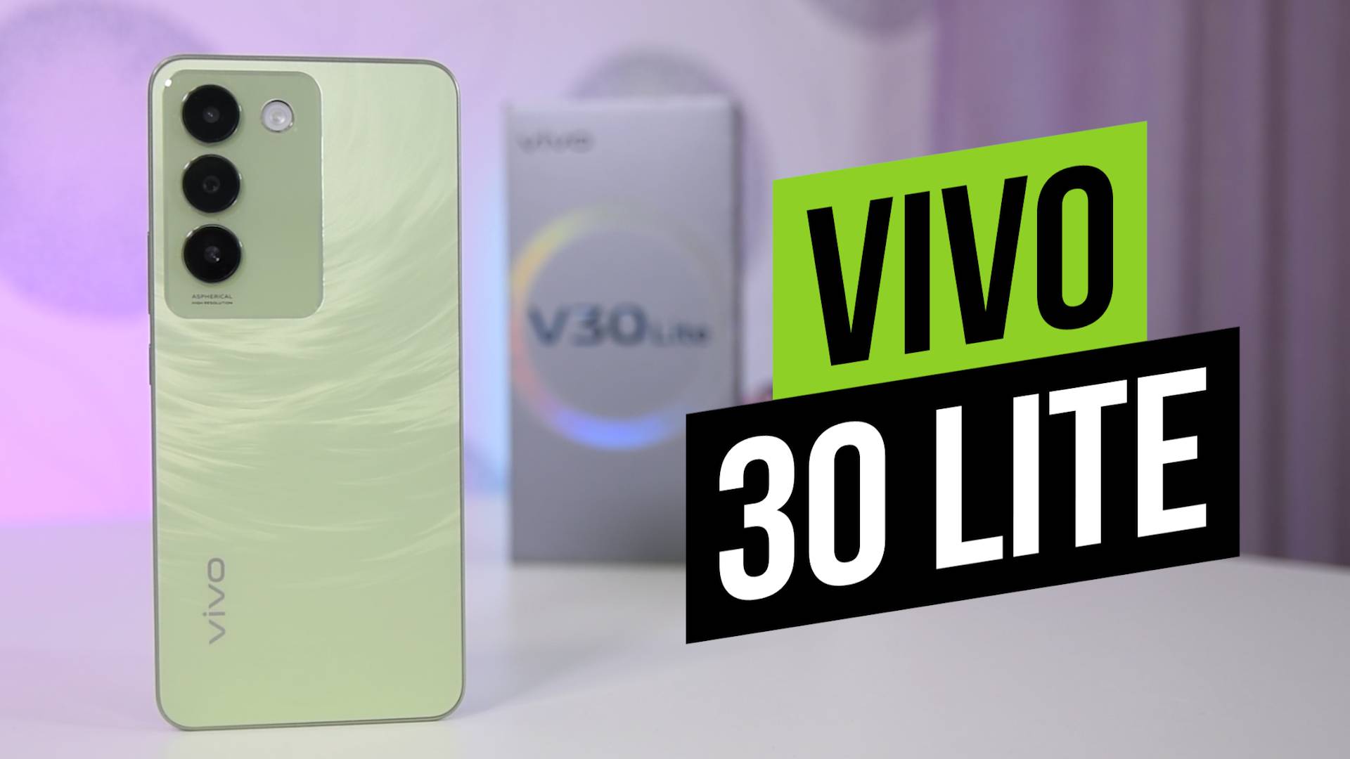 ОБЗОР VIVO V30 LITE смотреть онлайн