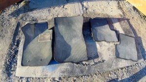 обзор эва ковриков и салона, после 5 месяцев использования не вынимая