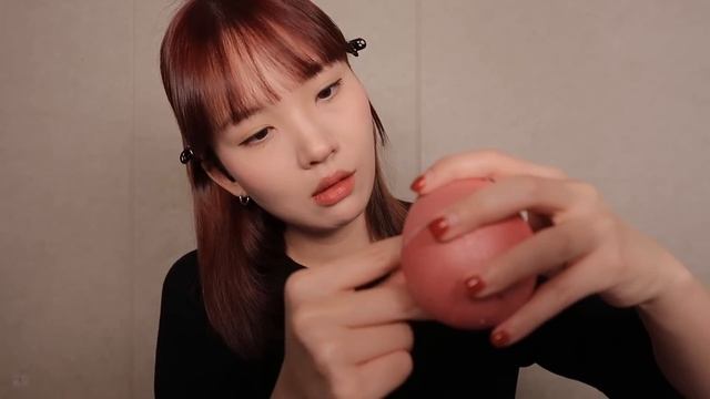 [Judy asmr] 빨간맛 빠른 탭핑 🍎💄🍷