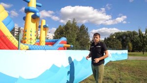 Как установить батут / Безопасный детский батут