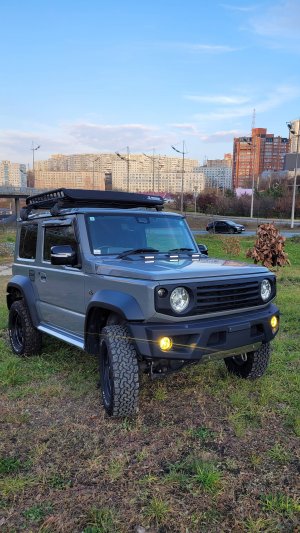 Привезли для нашего клиента из г.Владивосток - Suzuki jimny Sierra 
в жирной комплектации JC💣