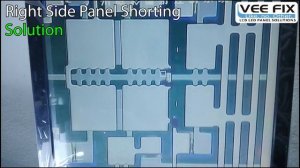 LG 43 inch 4K Panel Flickering Picture Problem Solution on LCD Panel Repair Laser Machine