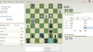 шахматная тренировка