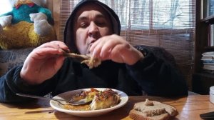 Обжор  - кабачок с рисом и жареные окорочка