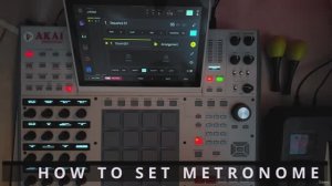 03.2. How to Set Metronome