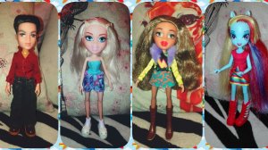 Мои первые БРАТЦ и малышка Май литл пони Рэйнбоу Дэш