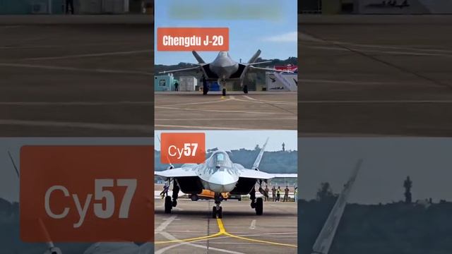 Chengdu J-20 против Су57 на канале Китайский специалист на Дзен