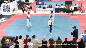 Всероссийские соревнования по тхэквондо «Кубок Дона». День 2. Корт 1