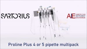 Sartorius Proline Plus Pipette Multipack – NEW