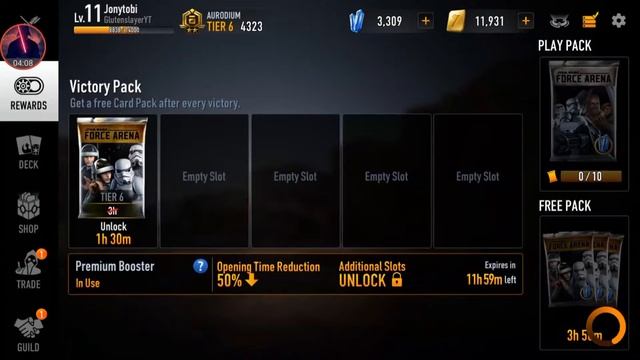 Star Wars: Force Arena - Luke Gameplay The Last Jedi Deck смотреть онлайн