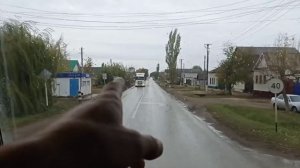 Дальнобой по России  По Бездорожью Саратовской области Трасса М5 Урал Горы #дальнобойщики #россия