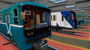 снова играю в симулятор минского метро но езжу по зелёной линии