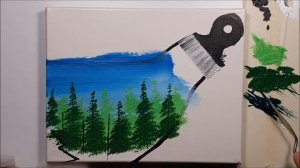 МАЗОК КИСТОЧКОЙ  - Уроки рисования на холсте! Развивашки для детей и родителей! Акриловая живопись