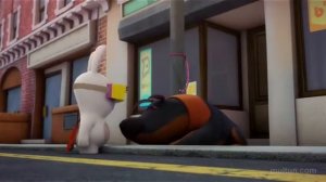 подпишись на канал                       Бешеные кролики Вторжение -1часть подпишись на канал