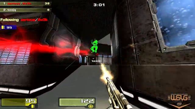 Av3k vs Toxjq WSVG 2007 Louisville Quake4 Grand Final Set2 Map2 Part2 смотреть онлайн