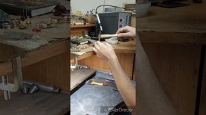 Изготовление колец с каменной крошкой