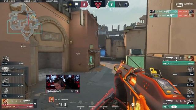 TL nAts with the 4k to secure the round vs BBL Esports | VCT EMEA смотреть онлайн