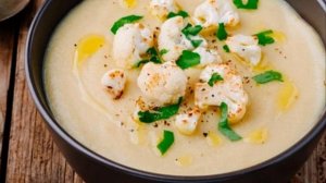 Завтрак Богини: Крем-Суп из Цветной Капусты и Яблок