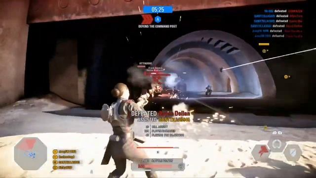 Iden Versio Gameplay/ Star Wars Battlefront 2/ Jabbas Palace/ 250+ Eliminations смотреть онлайн