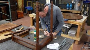 Restoring a 19th Century Side Table