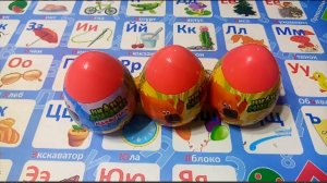 Открываем пластиковые яйца Ми-ми мишки. We open the plastic eggs of Mi-mi mishki.