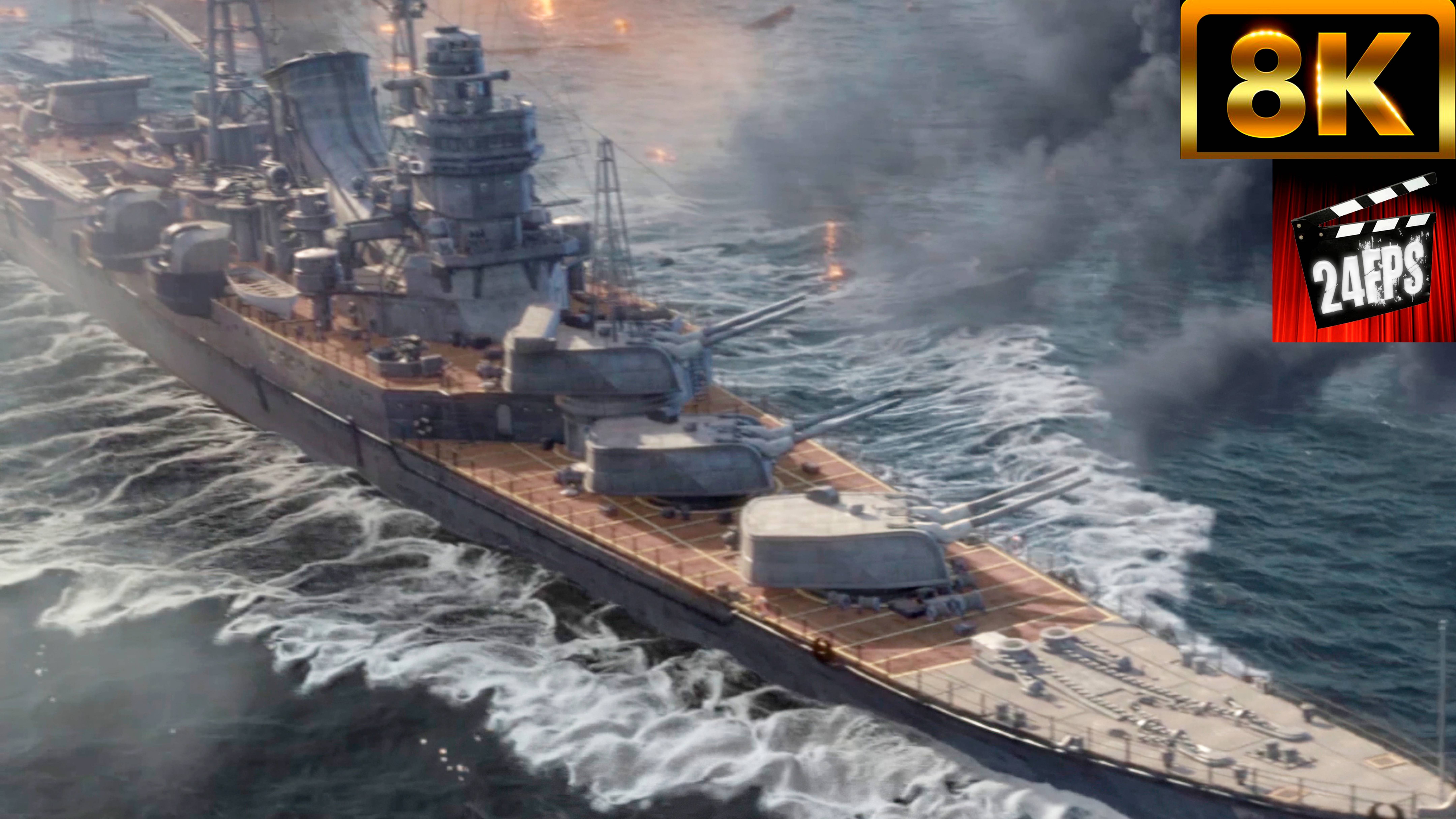 World of Warships - Cinematic (Remastered CGI 8K)