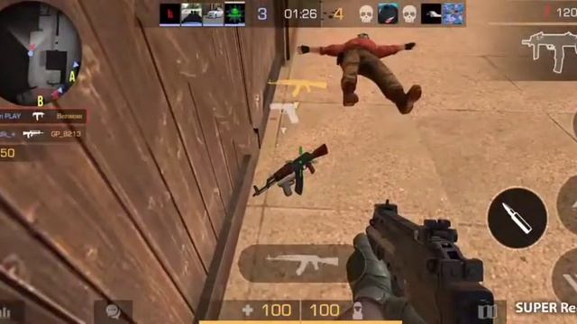 Играю закладку бомбы в STANDOFF смотреть онлайн