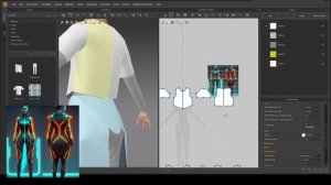 Sci-Fi наряд по референсу от ИИ в Marvelous Designer. Часть 1 — создание базы