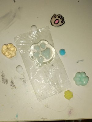 распаковка лап.