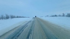 Весовой контроль Калмыкия ЛОЛА закрыт Трасса Волгоград----Саратов гололёд снегопад VOLVO FH